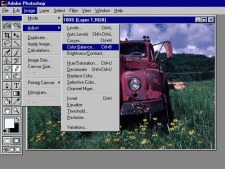 adjusting color balance