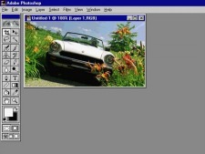 cropping and rotating a photo